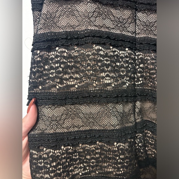 BETSY & ADAM Vintage lace body con dress 6 - Picture 4 of 6